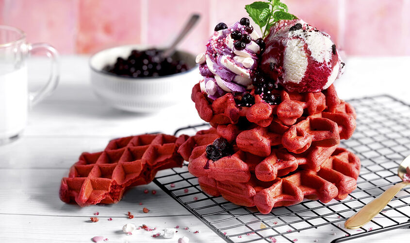 Gofres Red Velvet