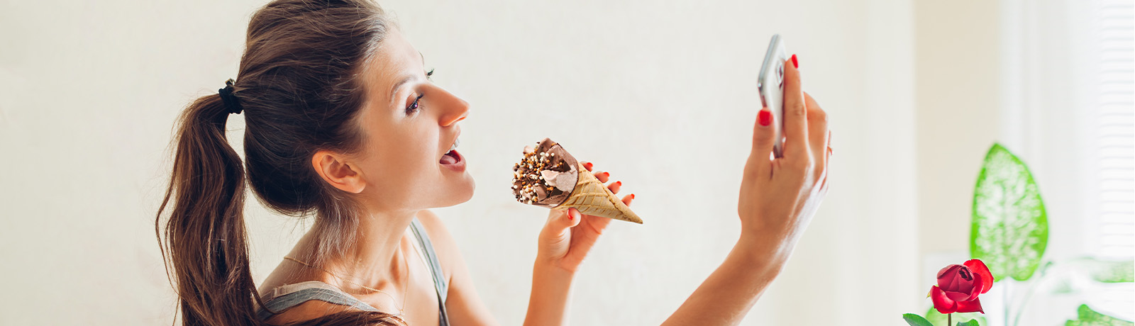 Al buen helado, buena cara