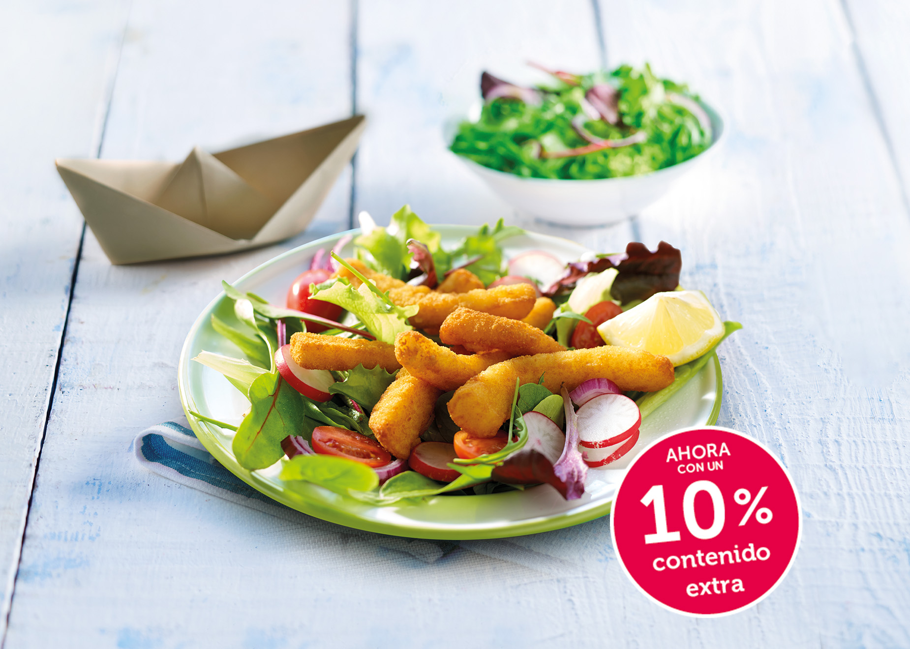 Rabas empanadas +10%