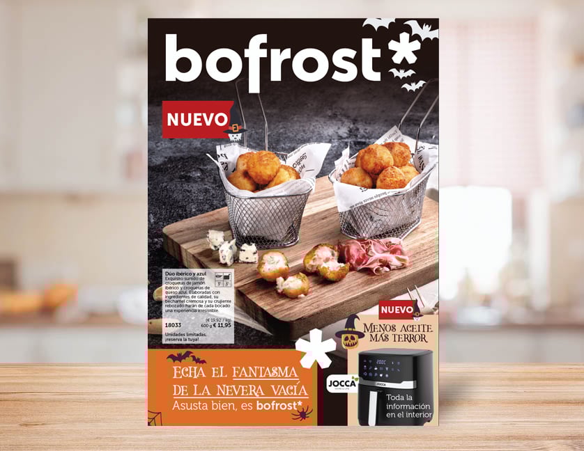 ECHA EL FANTASMA DE LA NEVERA VACÍA. Asusta bien, es bofrost*